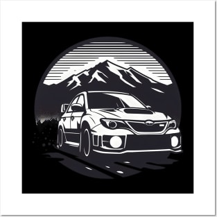 Subaru Impreza STI Rally Car Posters and Art